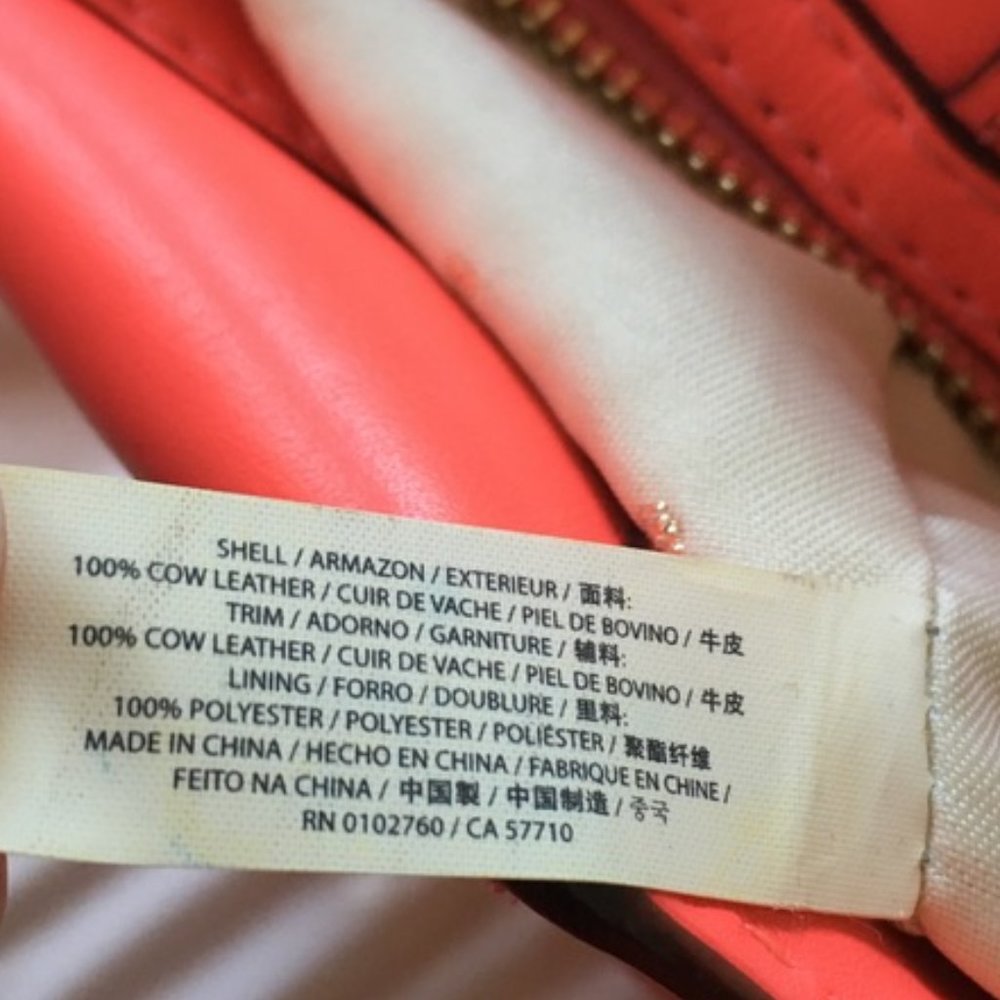 Kate Spade 2 Park Avenue Small Beau Bag Leather Satchel purse pink PLZ READ - Picture 14 of 16